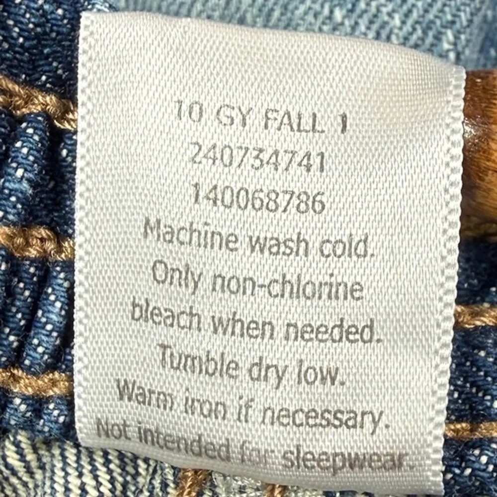 GYMBOREE Baby Boys' Green Tartan Plaid Cuff Knee Patch Jeans Cotton Rustic 6-12M